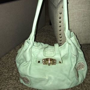 Light turquoise purse